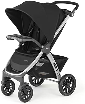 Chicco Bravo Quick-Fold Baby Stroller with One-Hand Compact Fold
