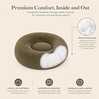 Tiny Dog Bed for Extra Small Dogs for Chihuahua Pomeranian Toy Poodle