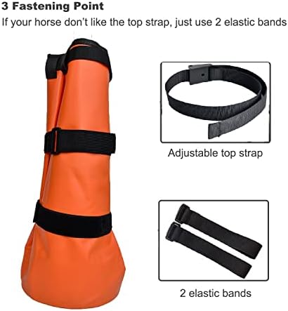 yeezo Hoof Soaking Bag Horse Soaking Boot Hooves Wrapped Easy Soaker Treating Bags with EVA Pad