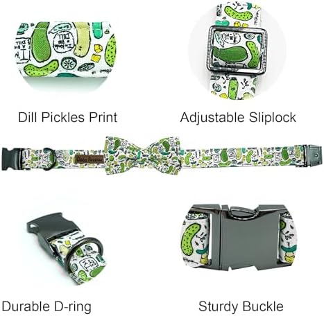 Dog Collar Big Dills Pet Collar Dog Summer Holiday Dog Collars Girl or Boy Puppy Collar Adjustable for Large Dogs