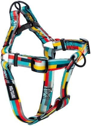 Wolfgang Venture Dog Harness Mixtape Print XL