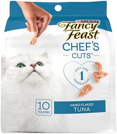 Fancy Feast Purina Tuna Cat Treats (5 Pack) 10 Count Pouches