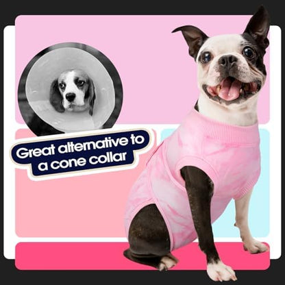 FUAMEY Surgery Suit for Dogs Female After Spayed, Soft Onesie for Surgery