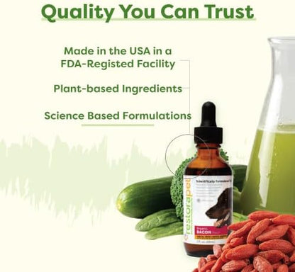RestoraPet 1-Pack Dog & Cat Beef Liquid Multivitamin | Dog Arthritis Pain Relief | Hip & Joint Vitamins for Dogs - Anti Inflammatory Supplement for Dogs & Cats | Natural & Non-GMO, Vet Approved