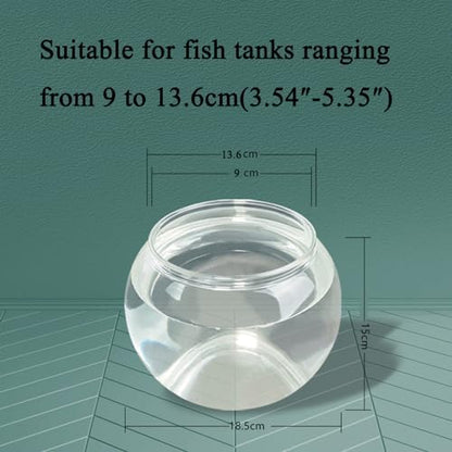Circular Fish Tank Filter, Aquarium Hang on Filter, with Sponge Media