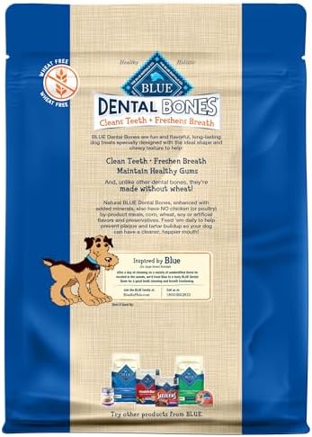 Blue Buffalo Small Dental Bones, 27 oz, 46 Bones