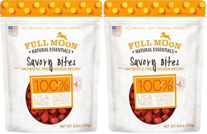 Full Moon Essential Chicken Savory Bites 9.0 oz (Pack of 2)
