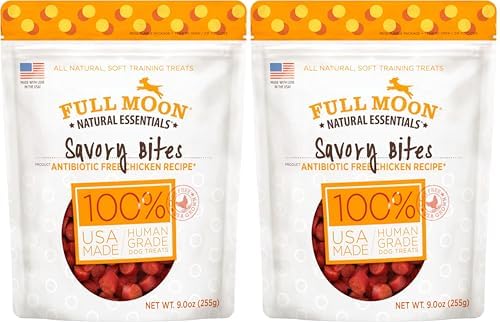 Full Moon Essential Chicken Savory Bites 9.0 oz (Pack of 2)
