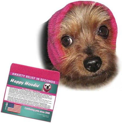Happy Hoodie The Original Dog & Cat Calming Band for Noise & Anxiety Relief
