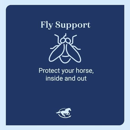 SmartEquine Comfort Horse Fly Mask with SmartCore Technology, Horse Size