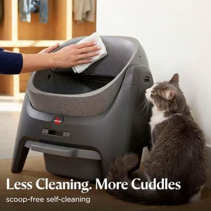 BISSELL CleanWell Automated Cat Litter Box, OdorVault, 4393