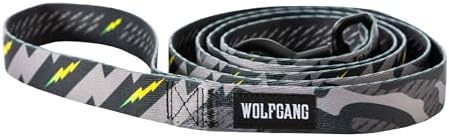 Wolfgang Heavy Duty Dog Leash, Pull-Tested to Over 800 lbs for Walking & Training, DarkSkies Print, Small
