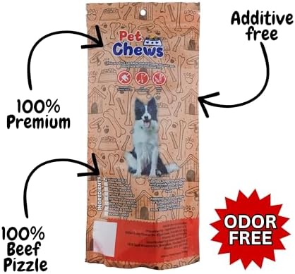 12" Jumbo Braided Bully Sticks for Large Dogs - Ultra Thick 3-Strand Twist (70g Average) - 100% Natural Grass-Fed Beef, Odor-Free - Long Lasting Dental Chews for Aggressive Chewers