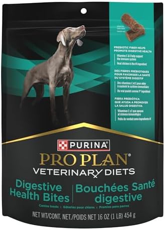 Purina Pro Plan Veterinary Diets Digestive Health Bites Dog Treats, 16 oz