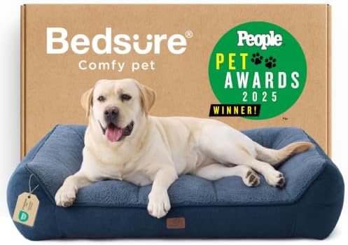 Bedsure SupportMax™ Extra Thick Orthopedic XL Dog Bed for Extra Large Dogs