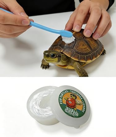 2Pcs Turtle Shell Balm, Reptile Shell Care Conditioner Moisturizer for Tortoise Lizard Reptiles, Essential Turtle Accessories, Skin Relief & Dryness Prevention for Tortoise, Lizard & All Reptiles