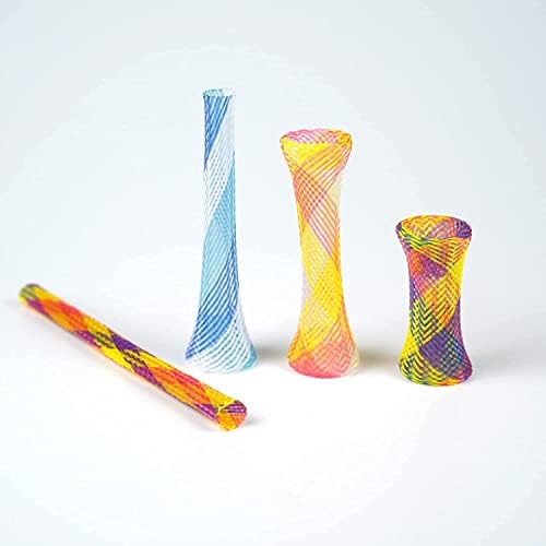 ISMARTEN Cat Spring Toys, Tube Toy Interactive Cat Toy for Indoor Cats, Plastic Spring Coils Attract Cats to Swat, Bite, Hunt(Random Color) (100 Packs)