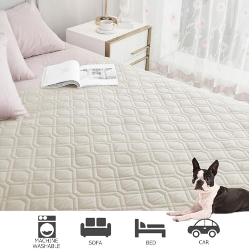 Ameritex Waterproof Dog Bed Blankets Cover for Bed Couch Sofa Reversible