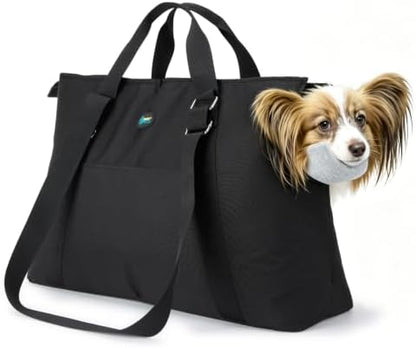 Ownpets Small Dog Pet Purse Carrier for Travel Vet Shopping, Up to14 lbs