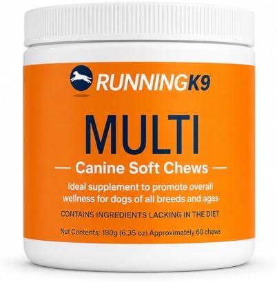 Multivitamin Soft Chews for Dogs, Daily Wellness, 60 Count