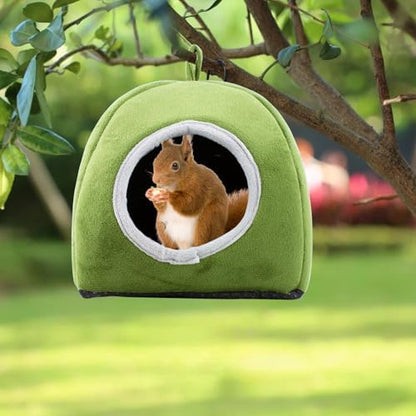 Squirrel Hideout Nest, Washable Bed & Hideaway House