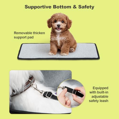 Ownpets Small Dog Pet Purse Carrier for Travel Vet Shopping, Up to14 lbs
