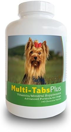 Healthy Breeds Yorkshire Terrier Multi-Tabs Plus Chewable Tablets 180 Count