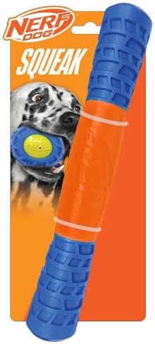 11.5in TPR EXO Squeak Stick - Blue/Orange