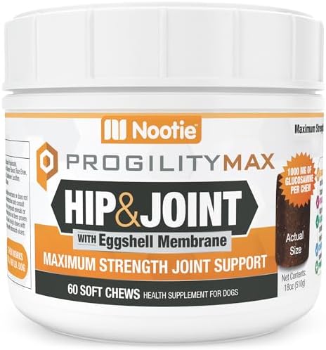 ProgilityMAX Maximum Strength Hip & Joint Glucosamine, Supplement for Dogs