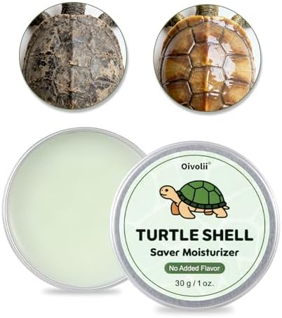 Reptile Shell Care Balm – Moisturizing Conditioner for Tortoise Shell & Lizard Skin – Hydrates Dry Shells in Tanks, Basking Areas & Low Humidity Environments