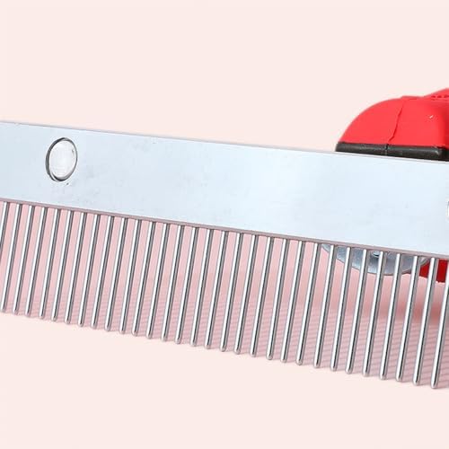 Pet Deshedding Rake Comb for Large Dogs Undercoat Grooming Brush