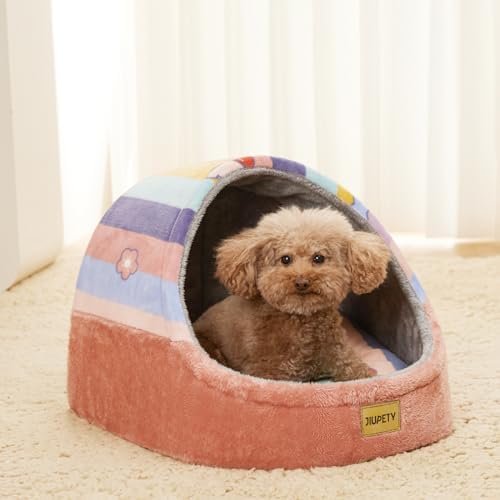 Cute Cat Beds for Indoor Cats, Cat Cave Bed for Kittens, Hideaway Cat House