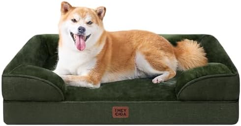 EHEYCIGA Orthopedic Dog Beds Large Sized Dog, Waterproof Washable Pet Bed