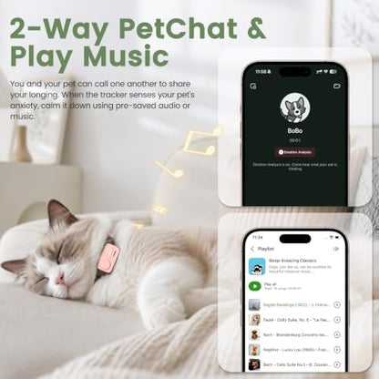 GPS Tracker for Dogs & Cats, Smart Real-Time Virtual Fence for Pet Tracker