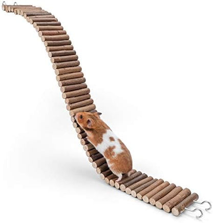 Niteangel Hamster Suspension Bridge Toy: 25.6" x 2.8" Flexible & Bendable