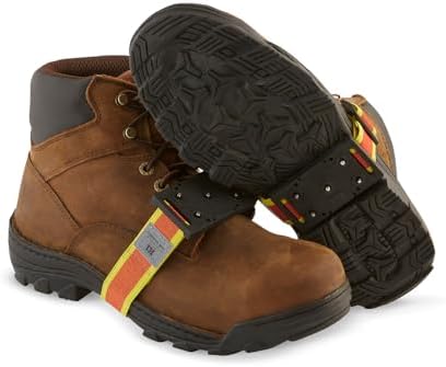 K1 Mid-Sole Intrinsic Ice Cleats for Men & Women - Rotatable Non-Sparking Traction Aids for Winter Snow - Low Profile