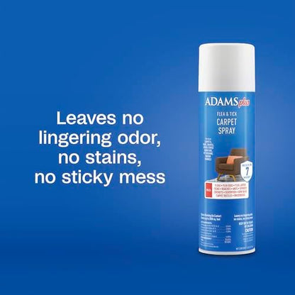 ADAMS Plus Flea & Tick Carpet Spray, Flea Spray for Home, 16 Oz