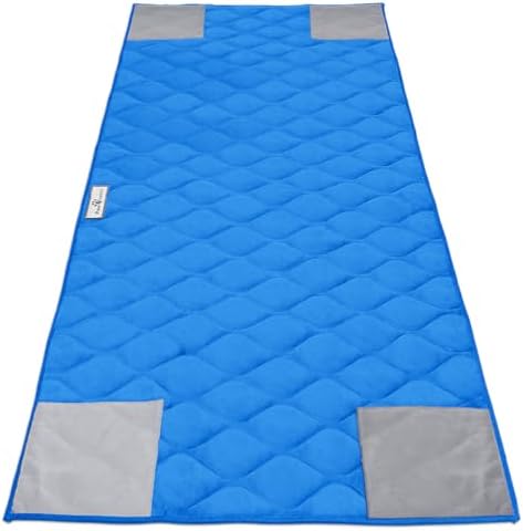 Paw Inspired PopCorner Washable Fleece Cage Liners, C&C 2x5, Blue