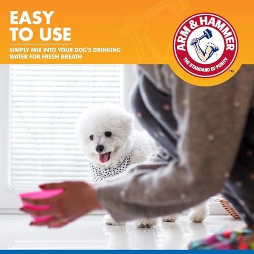 Arm & Hammer Clinical Care Dental Rinse for Dogs, 16 Fl Oz, 2-Pack