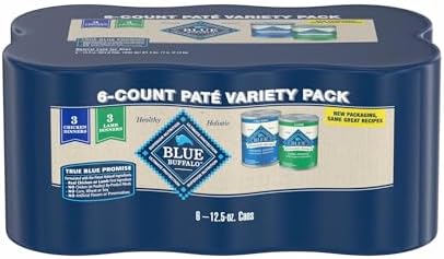Blue Buffalo Homestyle Recipe Variety Pack Wet Dog Food, 12.5 oz, 6 ct