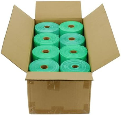 Zero Waste USA - Jumbo Tie-Handle Pet Waste Bags, 2,400 Count, 8 Rolls