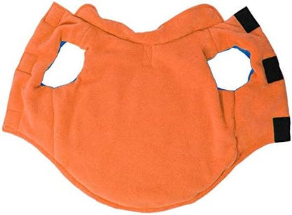 Gooby Sports Vest Dog Jacket, Blue, Medium