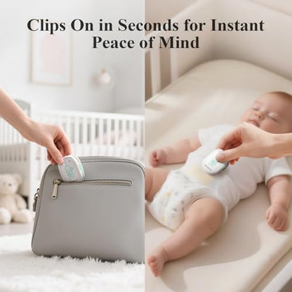 Sense-U Pro Baby Movement & Sleep Position Monitor, Sleep Analysis, Long Battery Life, Easy Clip-On Design