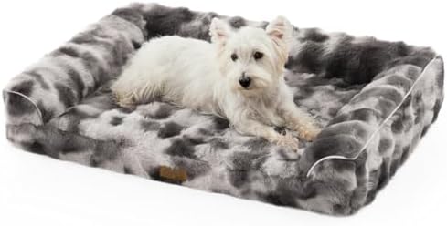 COZY KISS Orthopedic Large Dog Bed, Washable Pet Bed