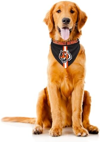 Littlearth NFL Reversible Pet Bandana - Officially Licensed Teams, Sizes XS to XL