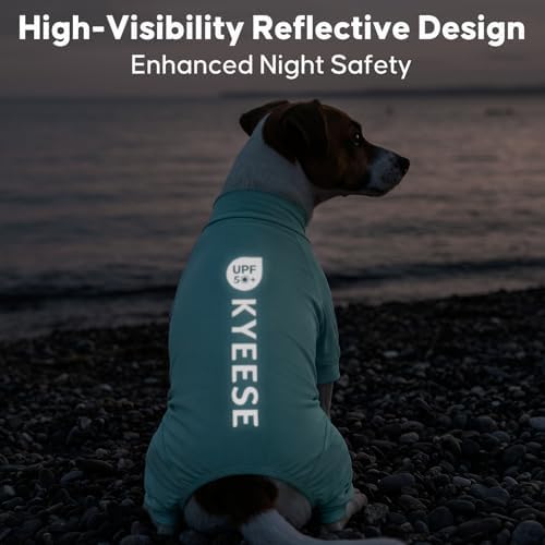 KYEESE UPF50+ Dog Sun Shirt for Small Dogs Cooling Onesie for UV Protection