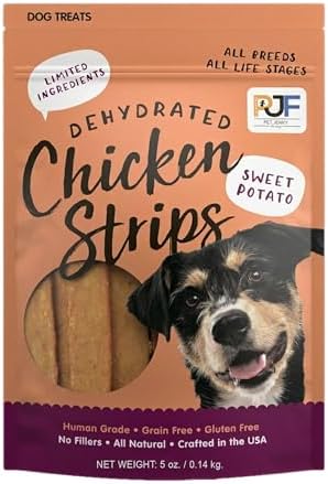 Chicken & Sweet Potato 5 oz. Dog Jerky Treat | Human Grade | High Protein