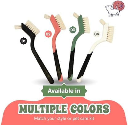 Turtle Cleaning Brush - Gently Remove Dirt from Turtles and Tortoises - Red by Snout and Shell