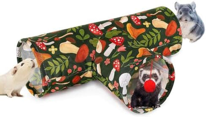 3 Way Washable Rabbit Hideout Toys, Guinea Pig Tunnels & Tubes