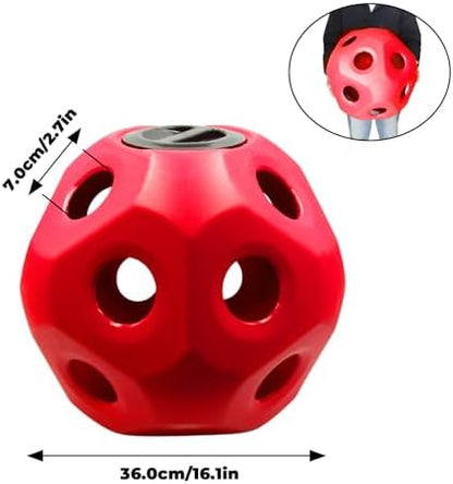 Hay Feeder, Horse Treat Ball, Hay Feeder for Horses, Horse Ball, Hay Ball Feeder for Horses, Horse Feeders for Stalls, Red